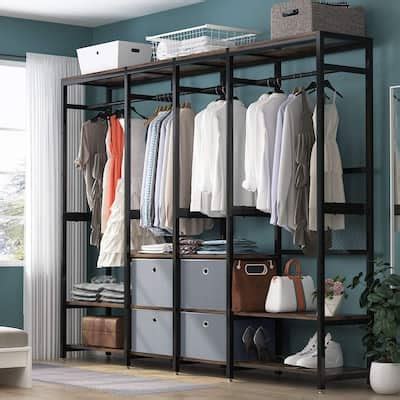 metal extra large closet box organizers|freestanding metal closet organizer.